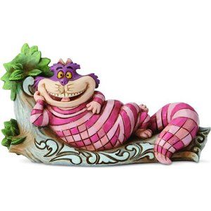Disney Traditions by Jim Shore Alice in Wonderland Cheshire Cat on Tree Figurine